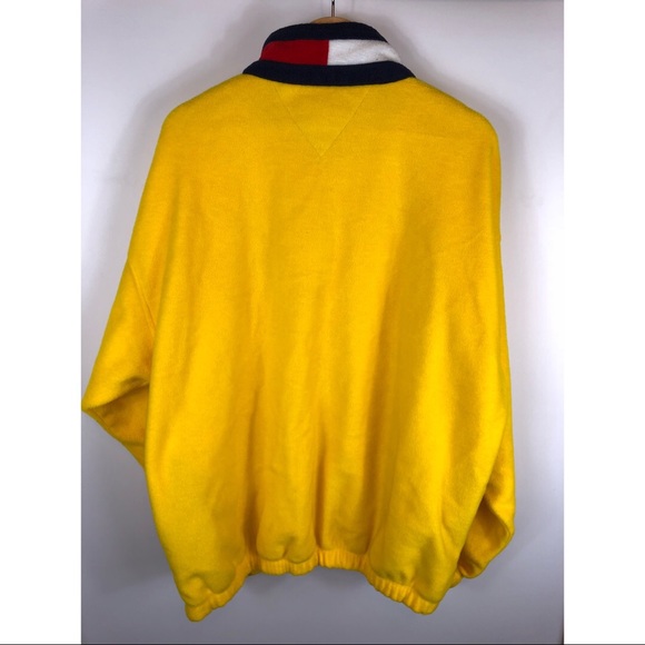 ‼️Sold‼️VTG Tommy Hilfiger Fleece Pullover 1/4 zip - Picture 5 of 5